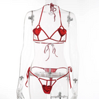 Women'S Sexy Mesh Hollow Underwear Set