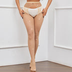 Women Sexy Four Sides Open Diamond Mesh Pantyhose
