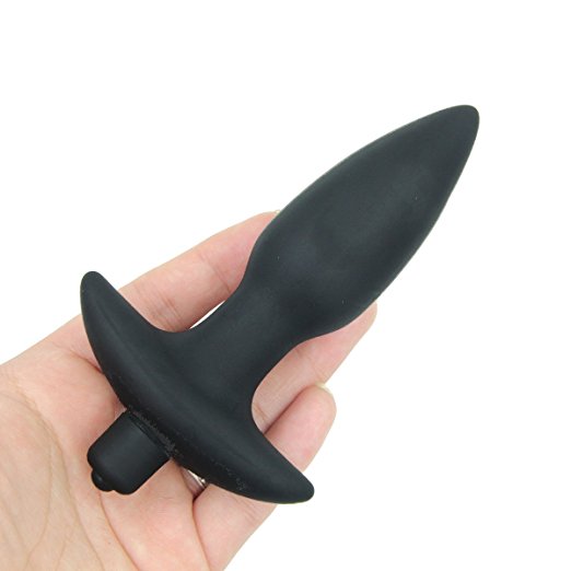 Silicone 10 Mode Vibrating Butt Plug