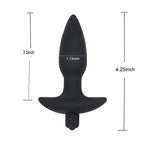 Silicone 10 Mode Vibrating Butt Plug