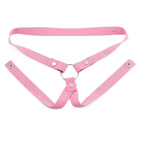 Three Way Chastity Cage Elastic Strap