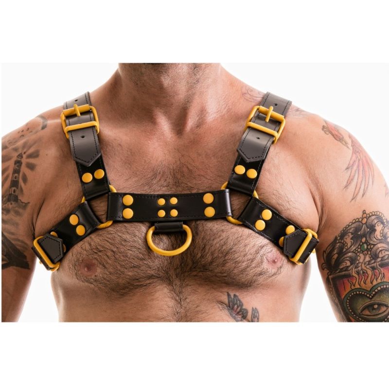 Fetish Gear Coloured H-Front Harness