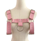 Leather Upper Male Body Harness