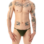 Men Comfortable Pure Cotton G-string T-back