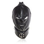 SM leather zipper cover face mask