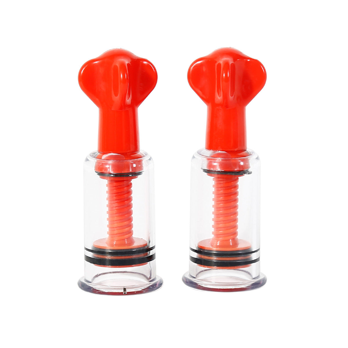 Twist Nipple Suckers -Red