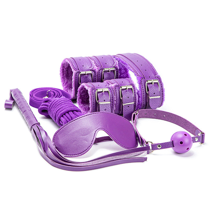 Plush SM Bondage Kit -7 Pcs