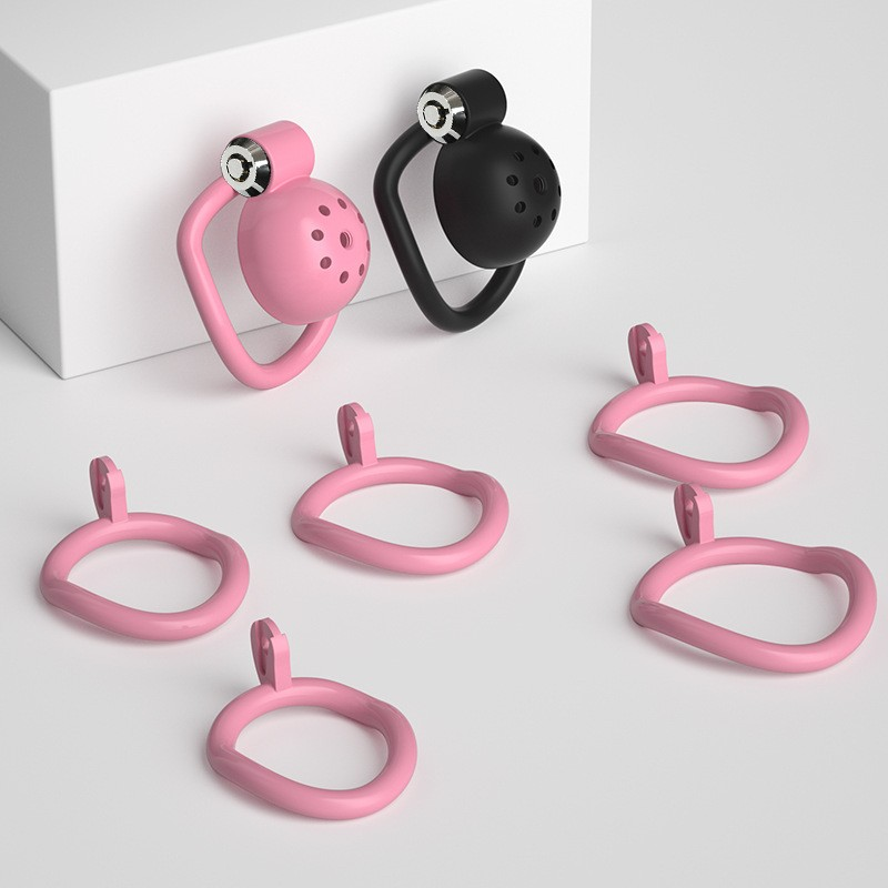 Button Lock Chastity Cage